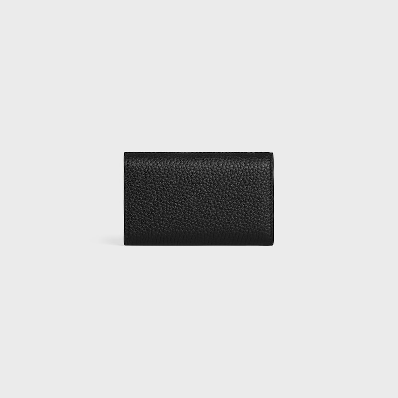 key case IN GRAINED CALFSKIN - BLACK - TECH ACCESSORIES - 1 | CELINE