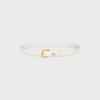 VIVIENNE BELT 25MM IN Taurillon Leather - RICE -  - 1 | CELINE