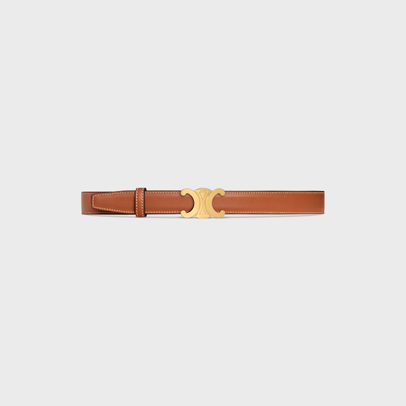 Reversible Strap 25MM IN TAURILLON AND NATURAL CALFSKIN -  -  - 1 | CELINE