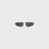 Triomphe Metal 05 sunglasses in Metal - GOLD / SMOKE -  - 1 | CELINE
