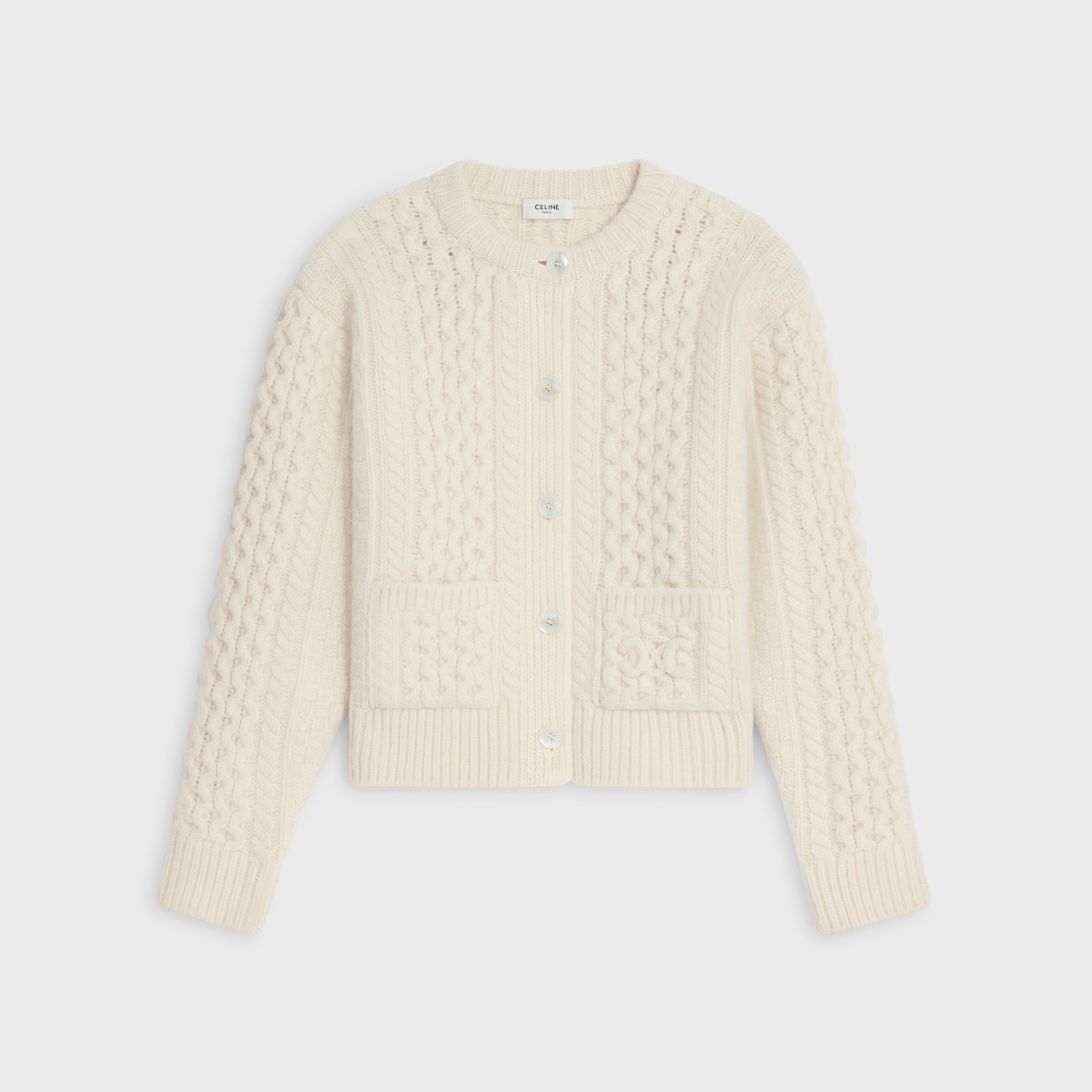 CELINE 23AW College Cardigan セリーヌ カーディガン カレッジセリーヌカーディガン By：CELINE（セリーヌ） | dranb