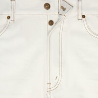 jeans large twill de coton épais - FADED WHITE -  - 1 | CELINE