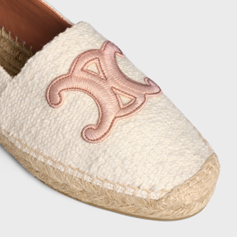LES ESPADRILLES CELINE  EN Tweed - CREME -  - 1 | CELINE
