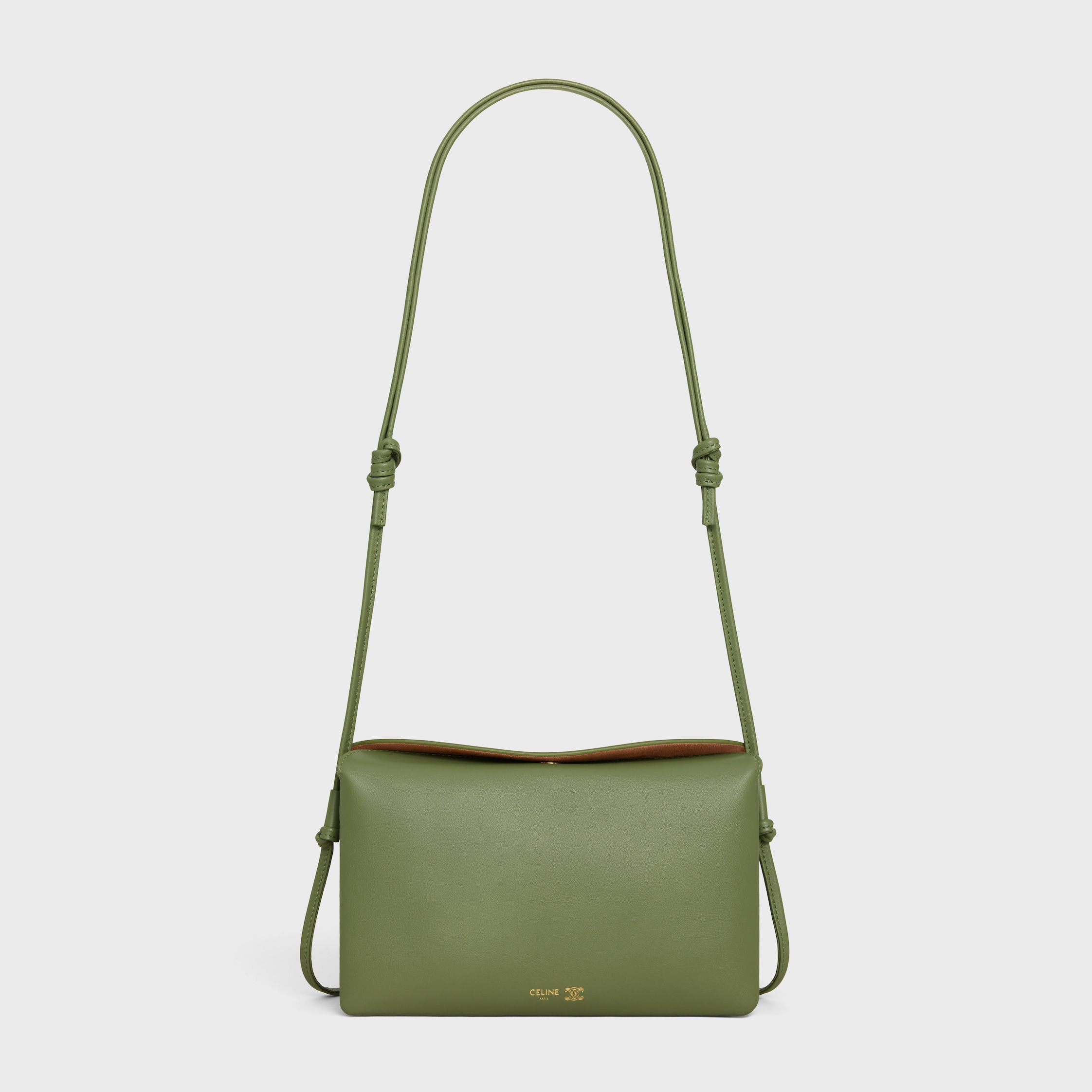 CELINE オリーブグリーン タンクトップ CELINE KWAN タンクトップ ノースリーブ CELINE KWAN/セリーヌクワン