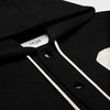 hooded jackson teddy jacket in textured wool - BLACK -  - 3 | CELINE