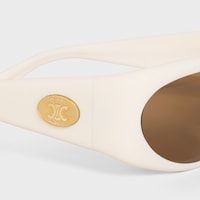 Journey sunglasses in Acetate - IVORY -  - 2 | CELINE
