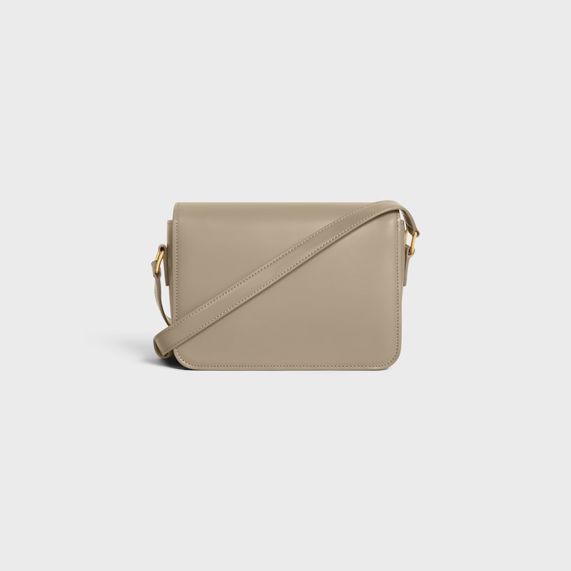 TEEN TRIOMPHE BAG IN shiny calfskin - MODERN TAUPE - TRIOMPHE - 1 | CELINE