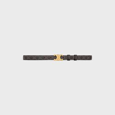 스몰 18MM 트리옹프 벨트 - 트리옹프 캔버스 - 탠 -  - tileIndex | CELINE