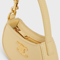 MICRO TILLY IN Shiny Calfskin - Spring Yellow - CHARMS AND ACCESSORIES - 1 | CELINE