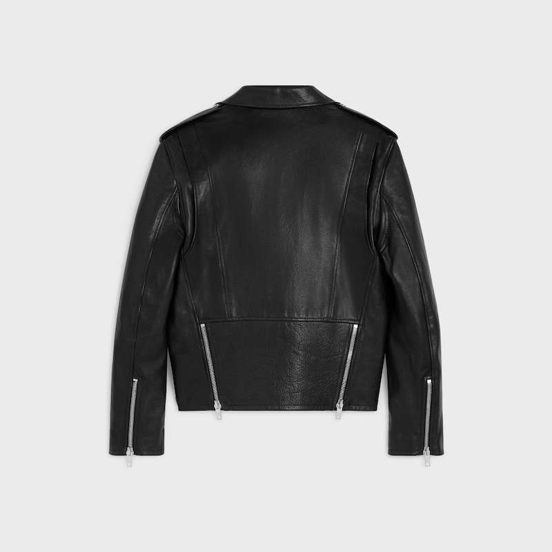 biker jacket IN calfskin - BLACK -  - 1 | CELINE