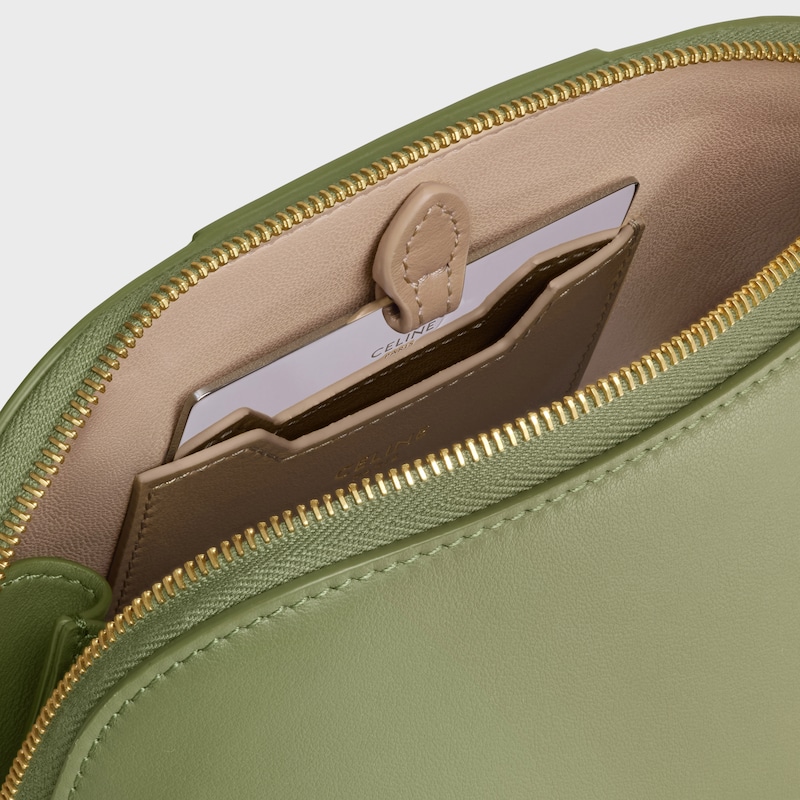 LIPSTICK COSMETIC POUCH IN SMOOTH CALFSKIN - LIGHT KHAKI / SANDCASTLE - BEAUTY ACCESSORIES - 1 | CELINE