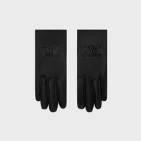 gants triomphe agneau plongé - Noir -  - 1 | CELINE