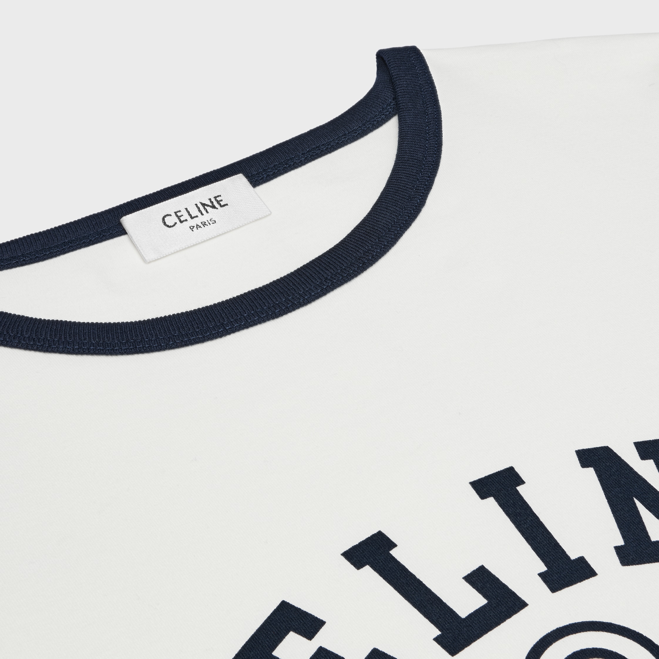 【国内発送】 CELINE アンカー70’STシャツ /コットンジャージー CELINE アンカー 70's Tシャツ / コットンジャージー - オフ