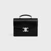 SMALL CARTABLE TRIOMPHE IN shiny calfskin - BLACK - TRIOMPHE - 1 | CELINE