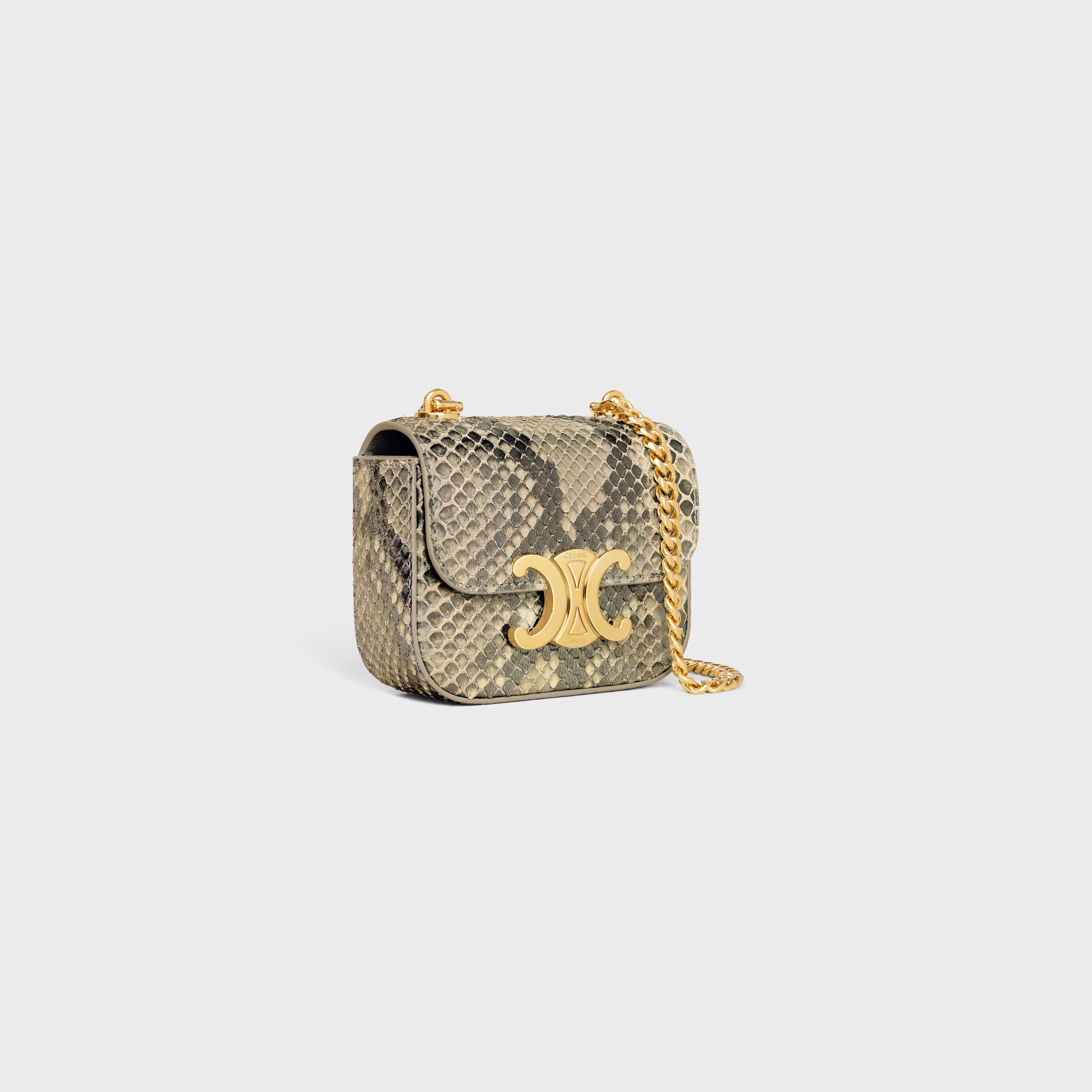 CELINE ミニ チェーン クロード 本物保証/CELINE ミニ チェーン クロード ショルダーバッグ 上品