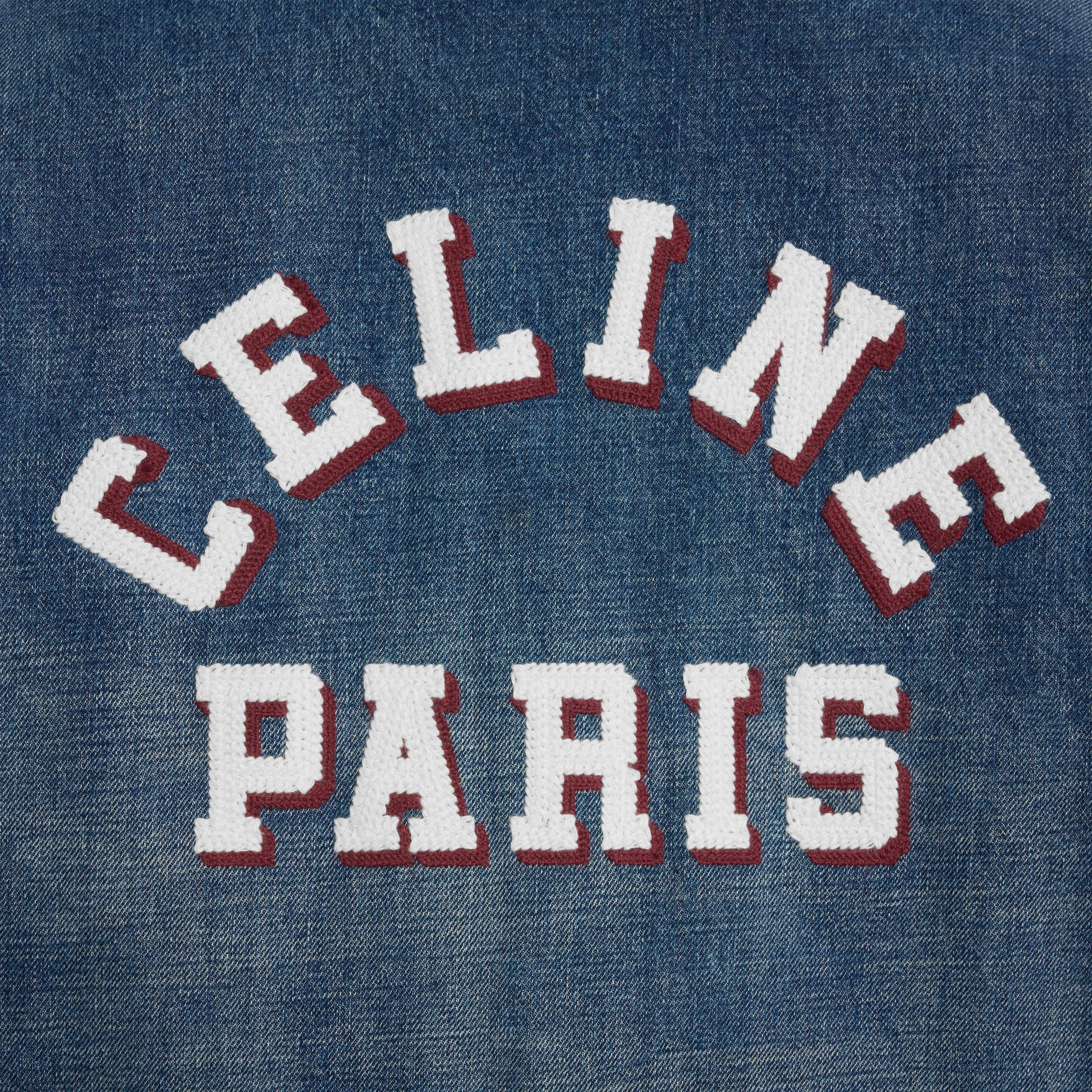 【CELINE】CELINE PARIS ジャケット CELINE PARIS JACKET IN DARK UNION WASH DENIM - | CELINE