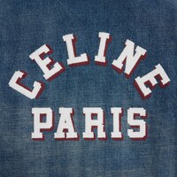 celine paris jacket in dark union wash denim - DARK UNION WASH -  - 1 | CELINE