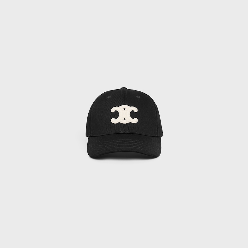 TRIOMPHE棒球帽 - 黑色 -  - 1 | CELINE