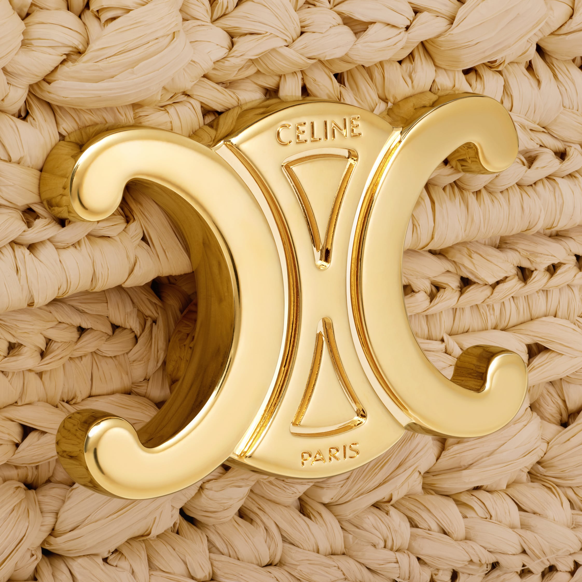 CELINE☆ティーン CELINE ローラ ラフィアエフェクト _パリ発 ティーン CELINE ローラ / ラフィアエフェクトテキスタイル