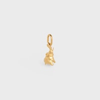 Celine Charms Elephant on Pearl in Brass with gold finish and Resin Pearl - GOLD / NATURAL - NEW - 2 | CELINE