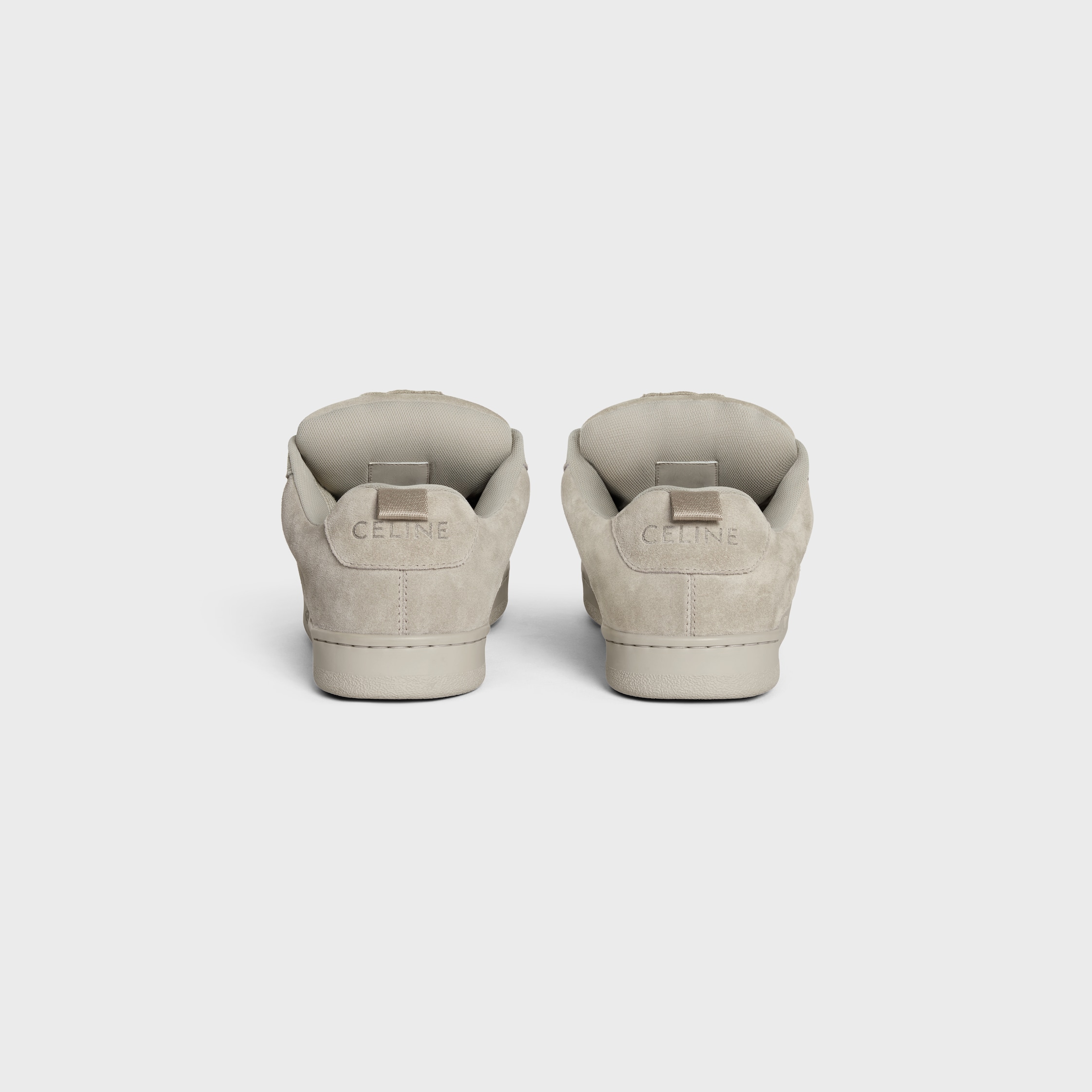 CELINE HUNTINGTON - LOW TOP SNEAKERS IN SUEDE CALFSKIN AND