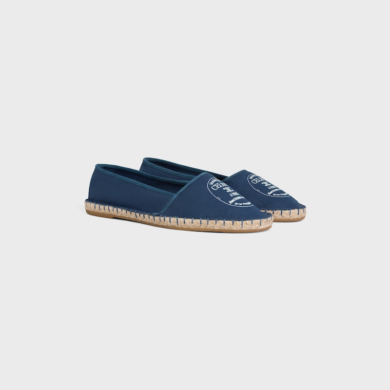MAISON CELINE ESPADRILLE IN CANVAS - NAVY -  - 1 | CELINE