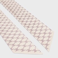 lavalliere in triomphe silk twill - ROSE DAHLIA -  - 1 | CELINE