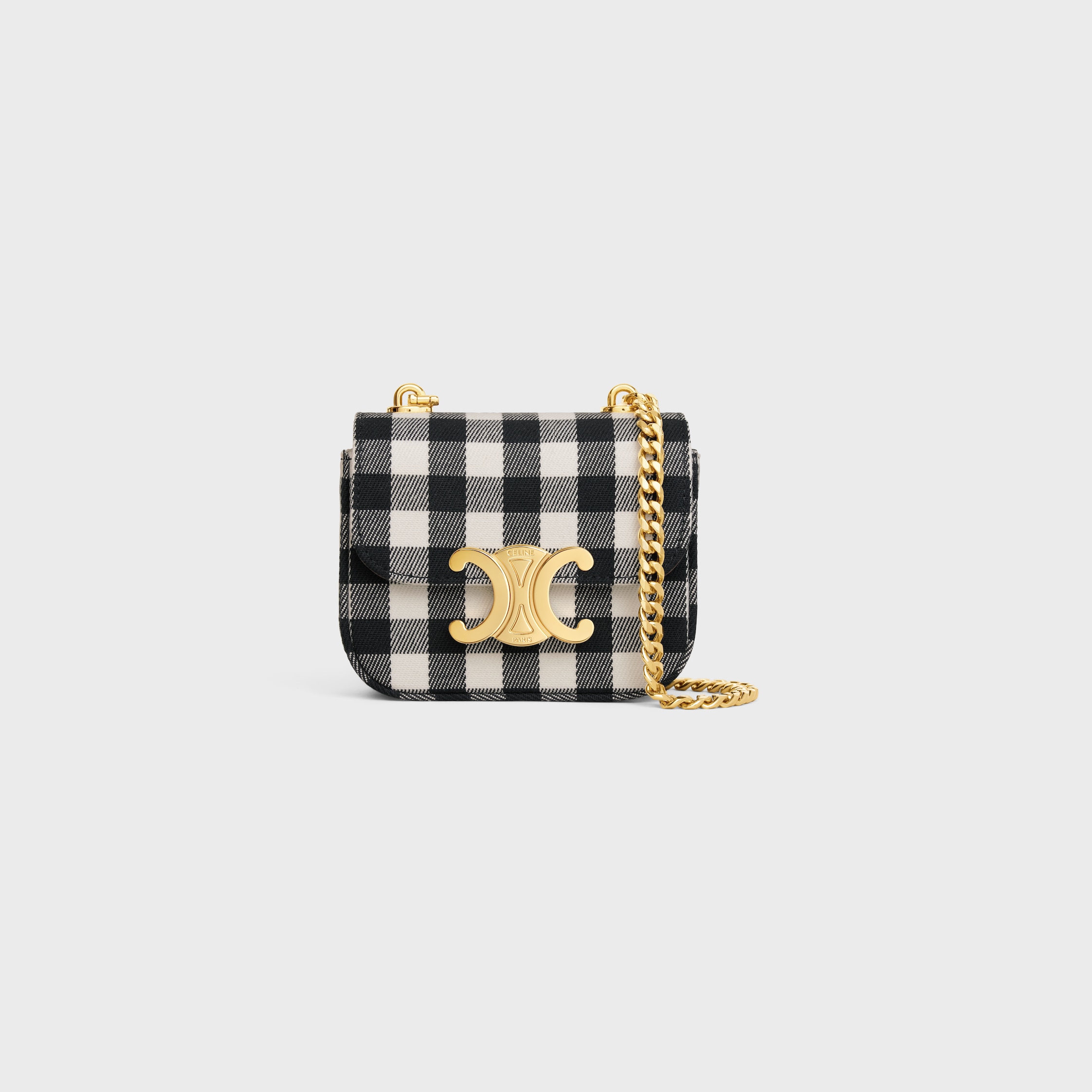 CELINE トリオンフ　チェック柄　スカート SALE】バイアスチェック柄スカート - 12Twelve Agenda