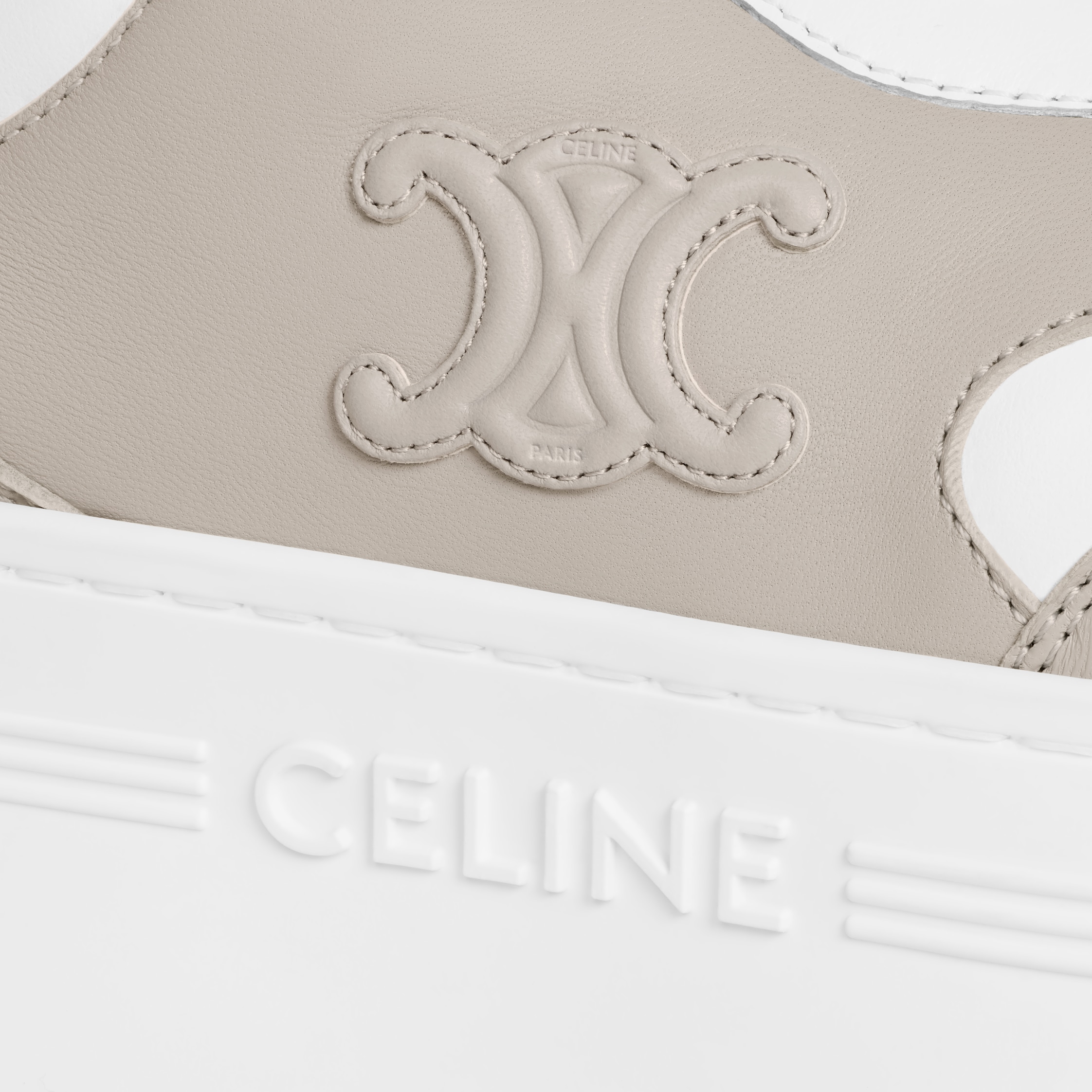 【国内発送】トリオンフ ブロック スニーカー / カーフスキン CELINE ブロック スニーカー トリオンフ カーフスキン 国内発送