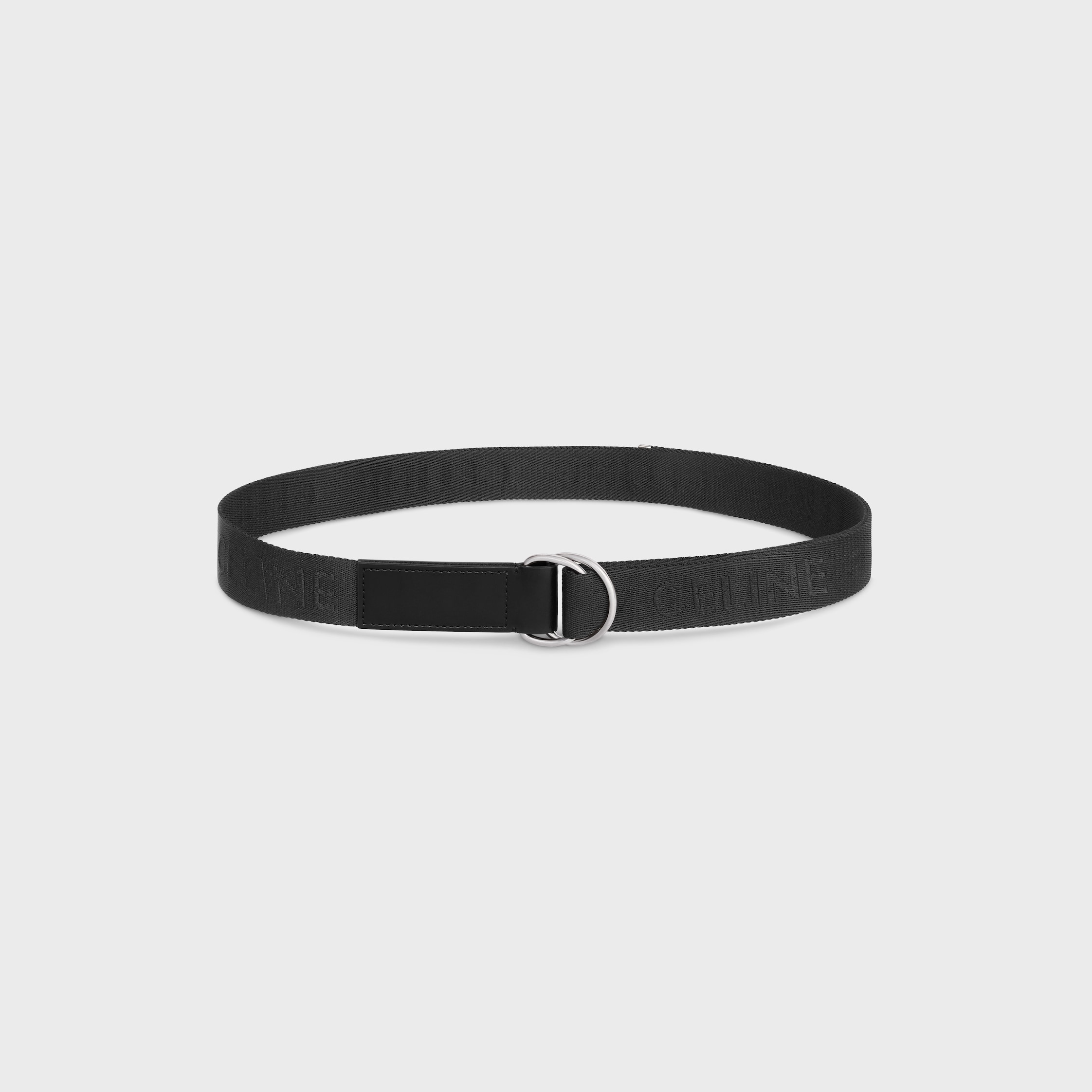 ラージ 30MM ダブルリングベルト / ジャカードテキスタイル