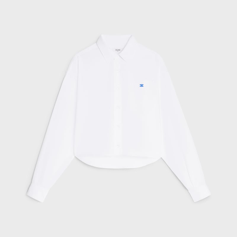Camicia IN DENIM DI COTONE - LAVAGGIO DENIM LIGHT STONE -  - 1 | CELINE
