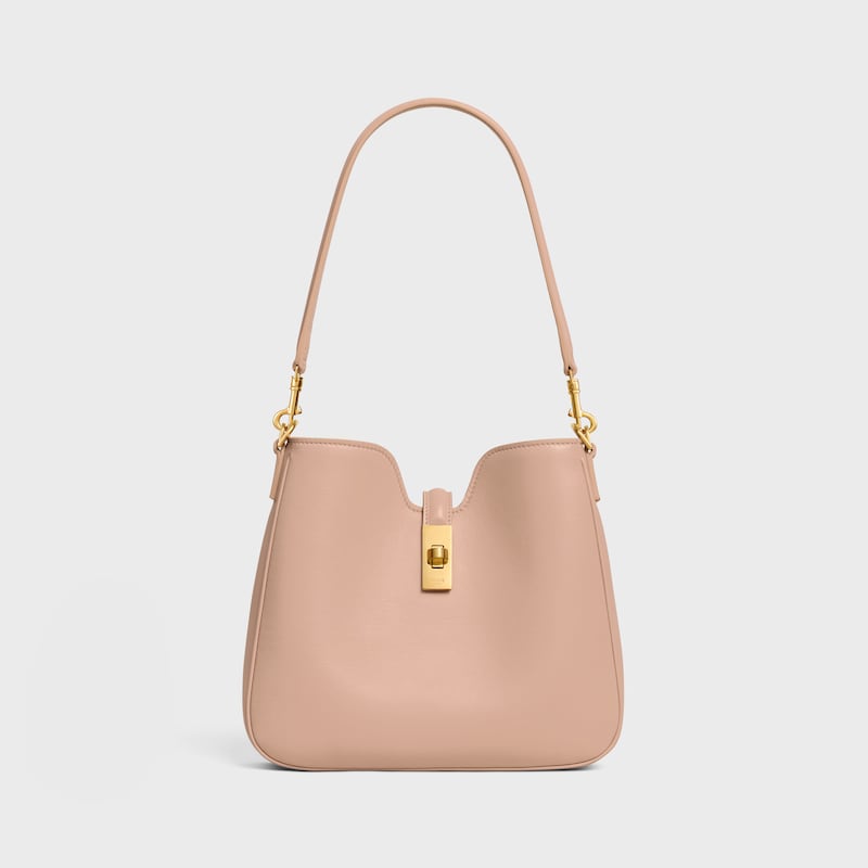 SMALL CAMILLE 16 SOFT BAG IN SMOOTH CALFSKIN - SOFT PEACH - CAMILLE - 1 | CELINE