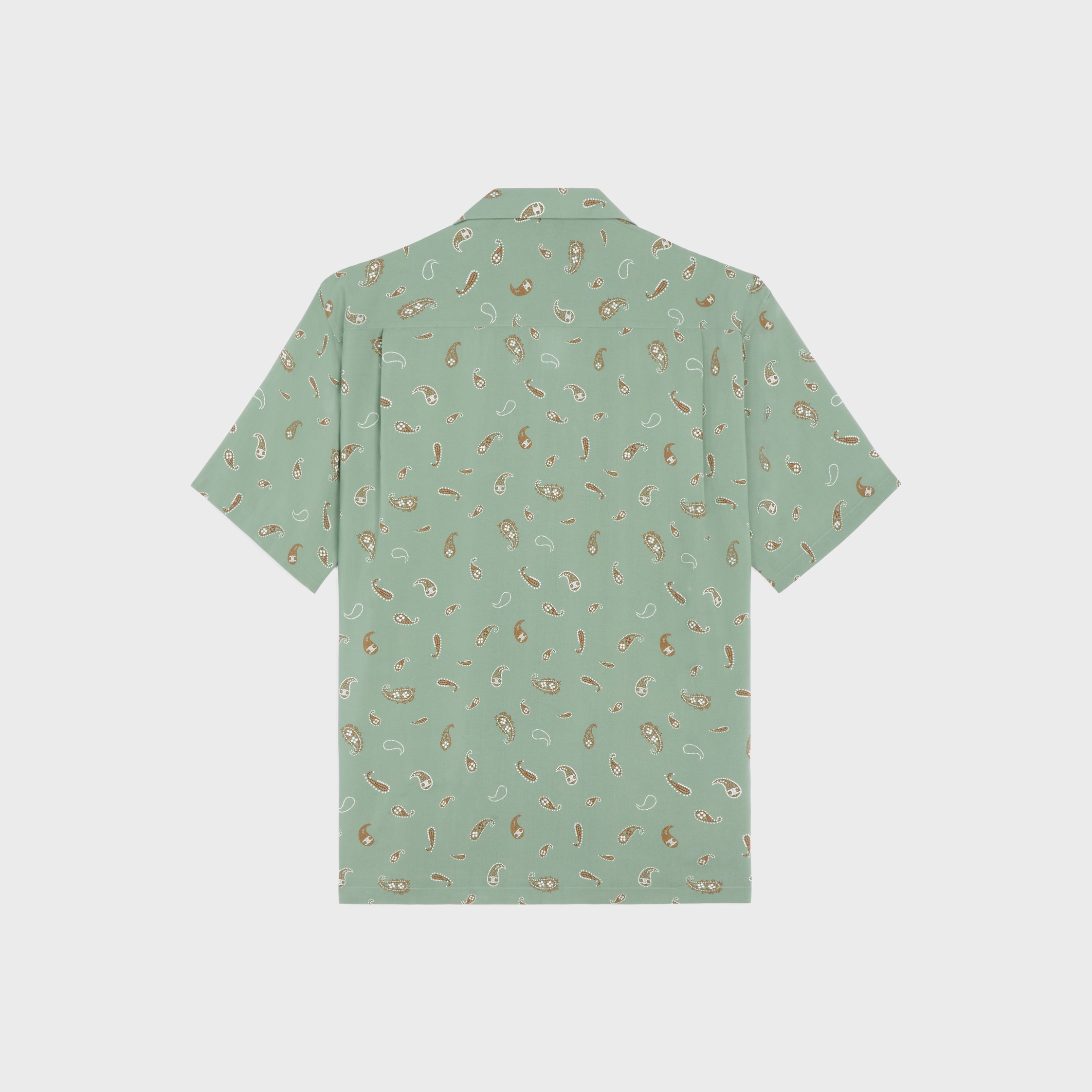 セリーヌ CELINE ブラック　ボーリングシャツ　38 CELINE セリーヌ 21SS 852C 2C516 38NO ルーズ ロゴ エンブロイ