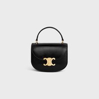 MINI BESACE CLEA in lizard - BLACK - HAND-PICKED GIFTS - 1 | CELINE