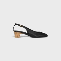 NEO CITY SLINGBACK IN GOATSKIN - BLACK -  - 1 | CELINE