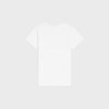 T-SHIRT IN JERSEY DI COTONE A COSTE - OFF-WHITE / NERO -  - 1 | CELINE