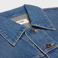 jacket IN rigid denim - DARK UNION WASH -  - 2 | CELINE