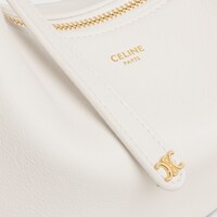 Teen Celine Lulu IN SUPPLE GRAINED CALFSKIN - RICE - TOP-HANDLE BAGS - 1 | CELINE