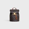 MOCHILA CELINE BONNIE DE LONA TRIOMPHE Y PIEL DE BECERRO - TOSTADO - IONA TRIOMPHE - 1 | CELINE