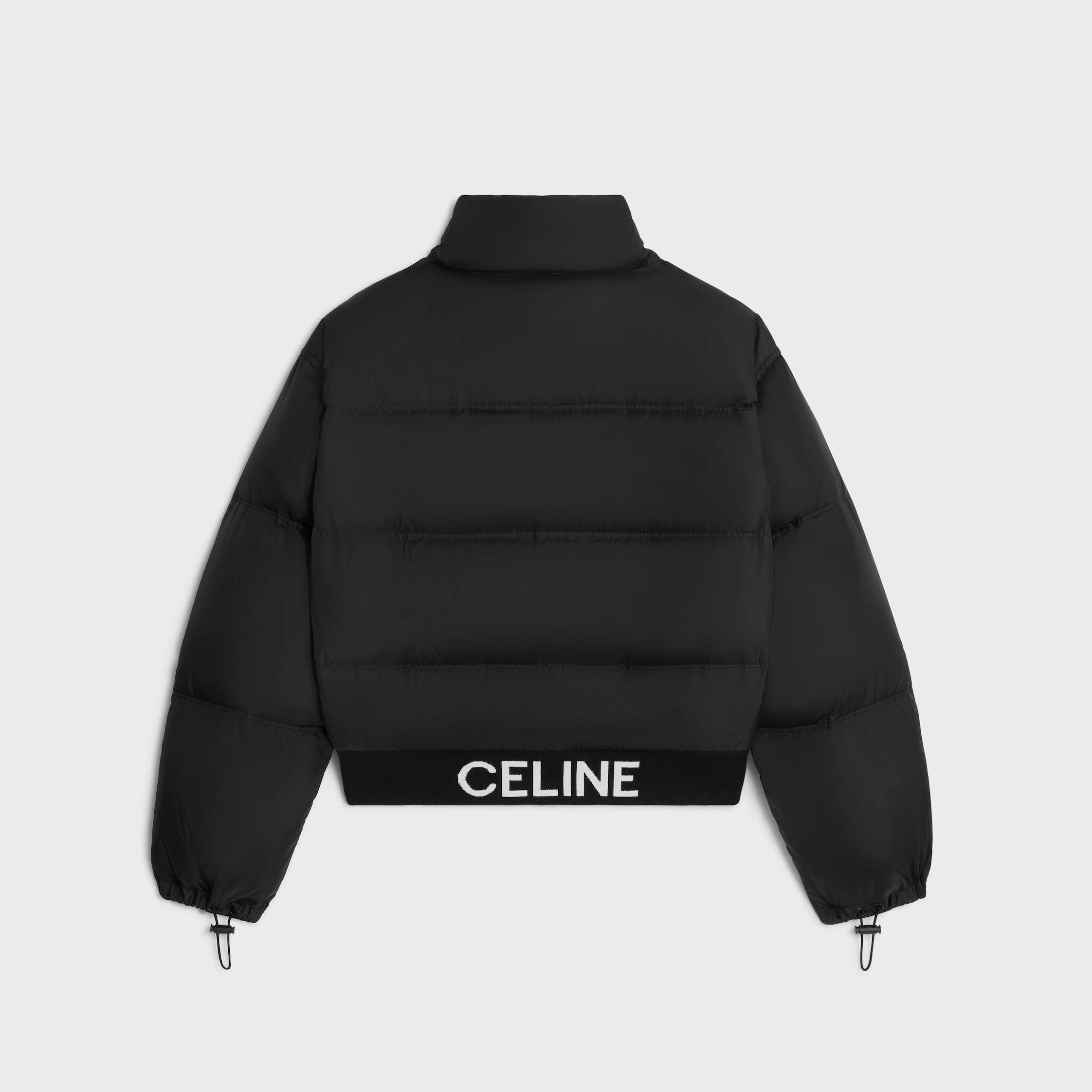 【CELINE】セリーヌ ジャケット Cropped jacket CELINE Celine cropped bomber jacket in thick satin | REVERSIBLE