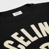 羊絨及羊毛船領毛衣 - 黑色 / 米白色 -  - 3 | CELINE