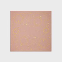 square in charms silk twill - ROSE -  - 1 | CELINE