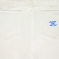 jeans flare 004 DENIM INDIGO - RINSED WHITE -  - 2 | CELINE