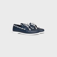 CELINE BATEAU IN CALFSKIN - NAVY -  - 2 | CELINE