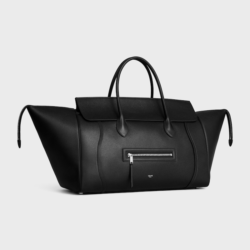BIG LUGGAGE IN GRAINED CALFSKIN - BLACK - LUGGAGE - 1 | CELINE