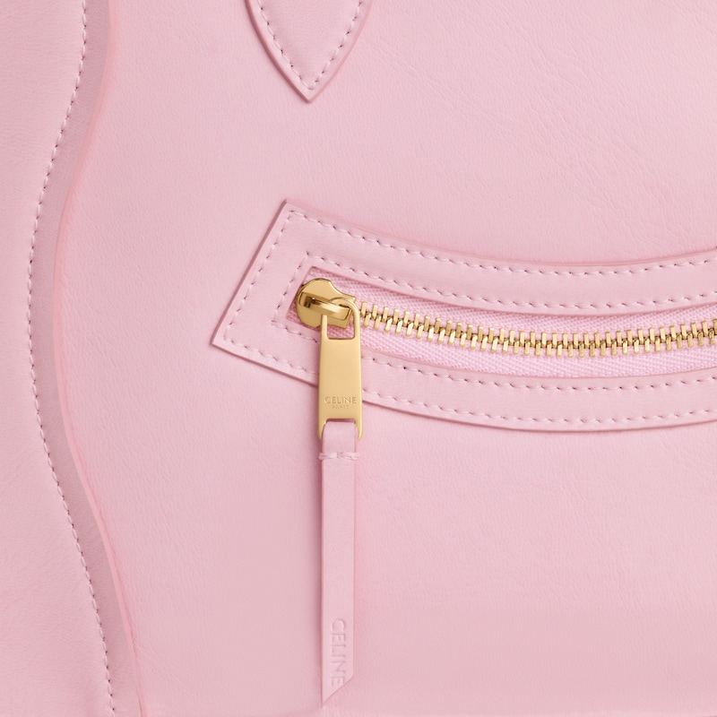 MEDIUM POUCH IN GLOSSY CALFSKIN - DIRTY PINK - POUCHES AND TECH ACCESSORIES - 1 | CELINE