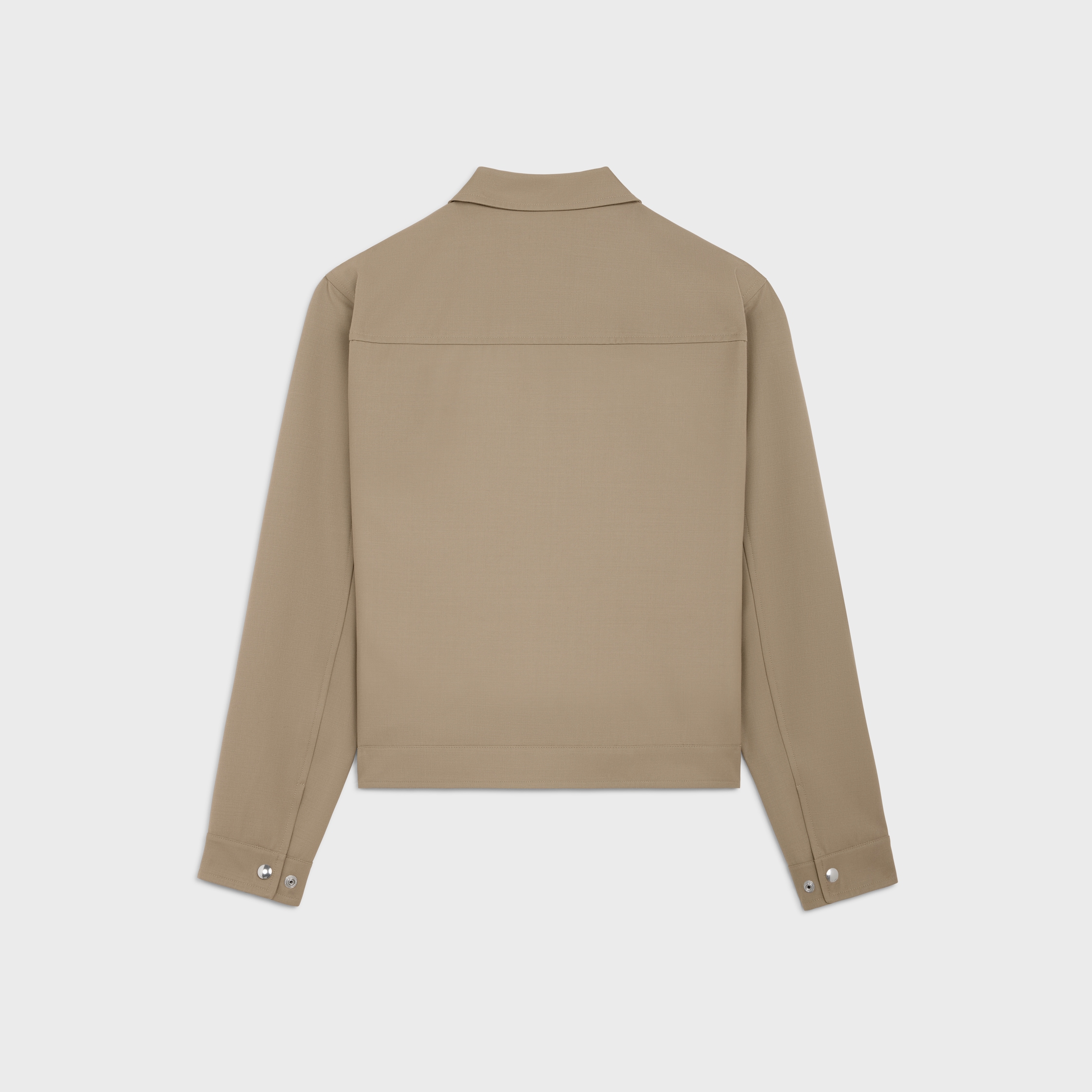 ブルゾン Celine Triomphe Jacket Women's Triomphe blouson jacket in soft lambskin | CELINE | 24S