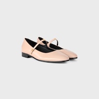 CITY BALLERINA IN GLOSSY CALFSKIN - BLUSH -  - 2 | CELINE