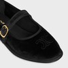 BAILARINA MARY-JANE EVE TRIOMPHE DE TERCIOPELO - NEGRO -  - 4 | CELINE