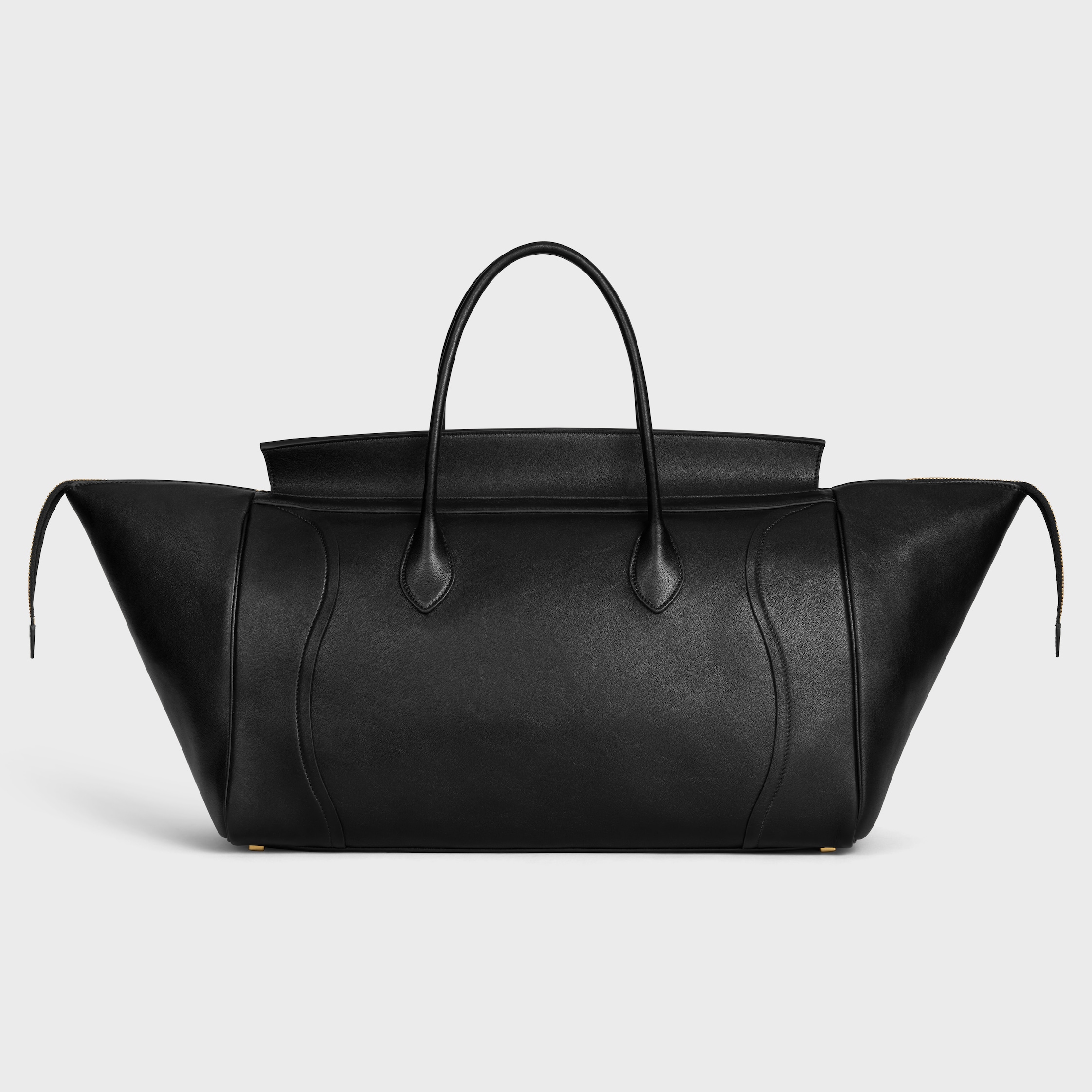 BIG LUGGAGE IN SUPPLE SHINY LAMBSKIN - BLACK | CELINE BIG LUGGAGE IN SUPPLE SHINY LAMBSKIN - BLACK | CELINE